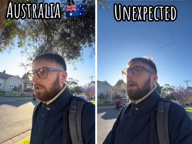 A British man has revealed the biggest culture shocks he got after moving to Australia just a few weeks ago.