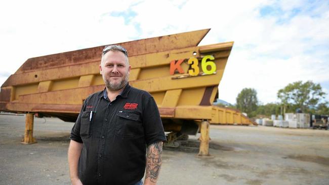 EXPANDING: Mining Equipment Maintenance director and general manager Scott Lawrence at the Parkhurst workshop. Picture: Allan Reinikka ROK240619amem1