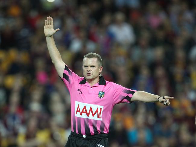 Former NRL referee Chris James will join the Newcastle Knights head of football operations. Picture: NRL Imagery