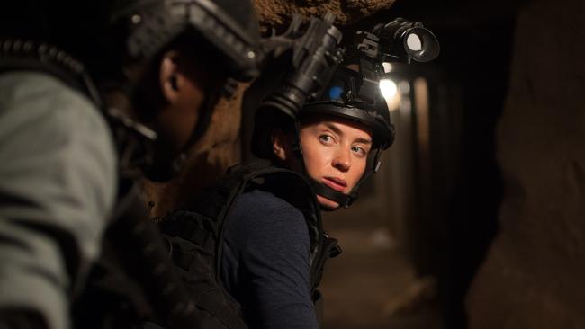 Emily Blunt on the front line of the war on drugs.