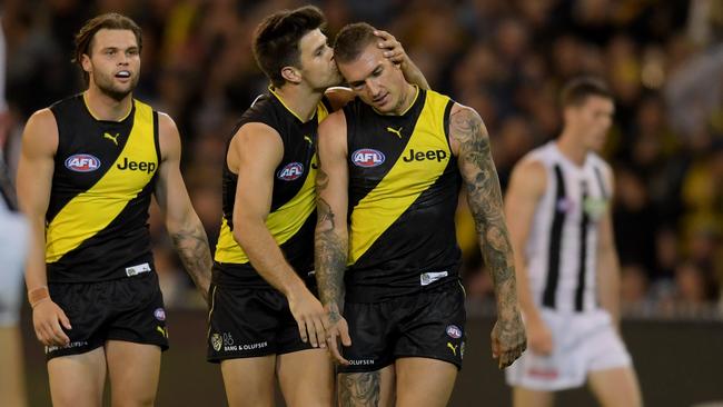 Trent Cotchin and Dustin Martin have developed a very close relationship.