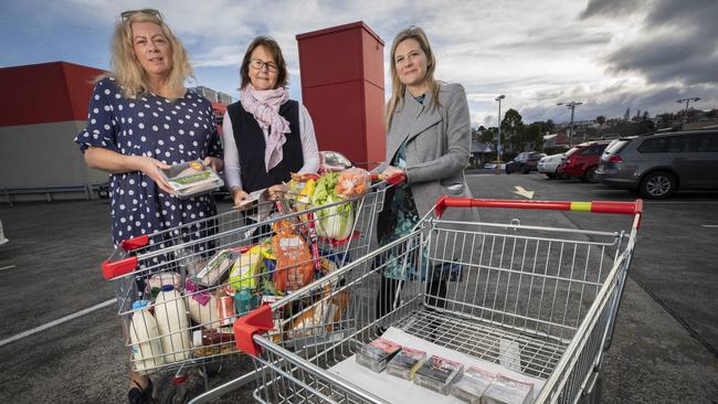 Quitline Team Leader Sue Hearn, Quitline Counsellor Wendy Atkinson and Quit Tasmania Director Abby Smith. Picture: Chris Kidd