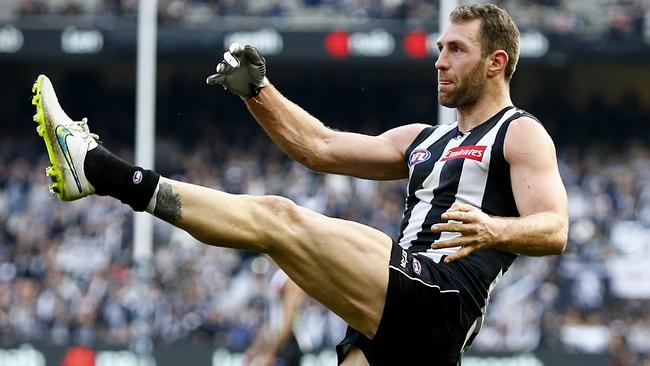 Travis Cloke will be back in action at the MCG on Sunday. Picture: Wayne Ludbey