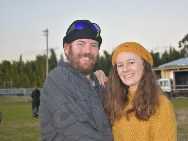 Ray and Mandy Streeting travelled from Boonah to experience Killarney Bonfire Night 2022. Photo: Jessica Paul/Warwick Daily News