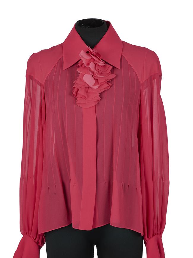 Chanel Sheer Silk Blouse. Picture: Shapiro