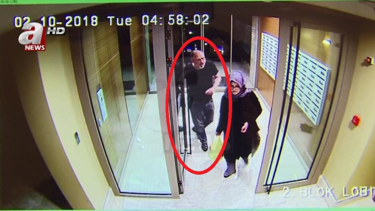 Jamal Khashoggi has been pictured in his final hours. Picture: A News