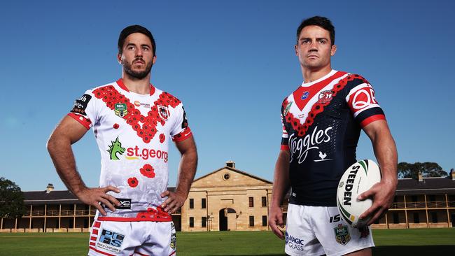 Ben Hunt and Cooper Cronk know the significance of this fixture. Image: Phil Hillyard