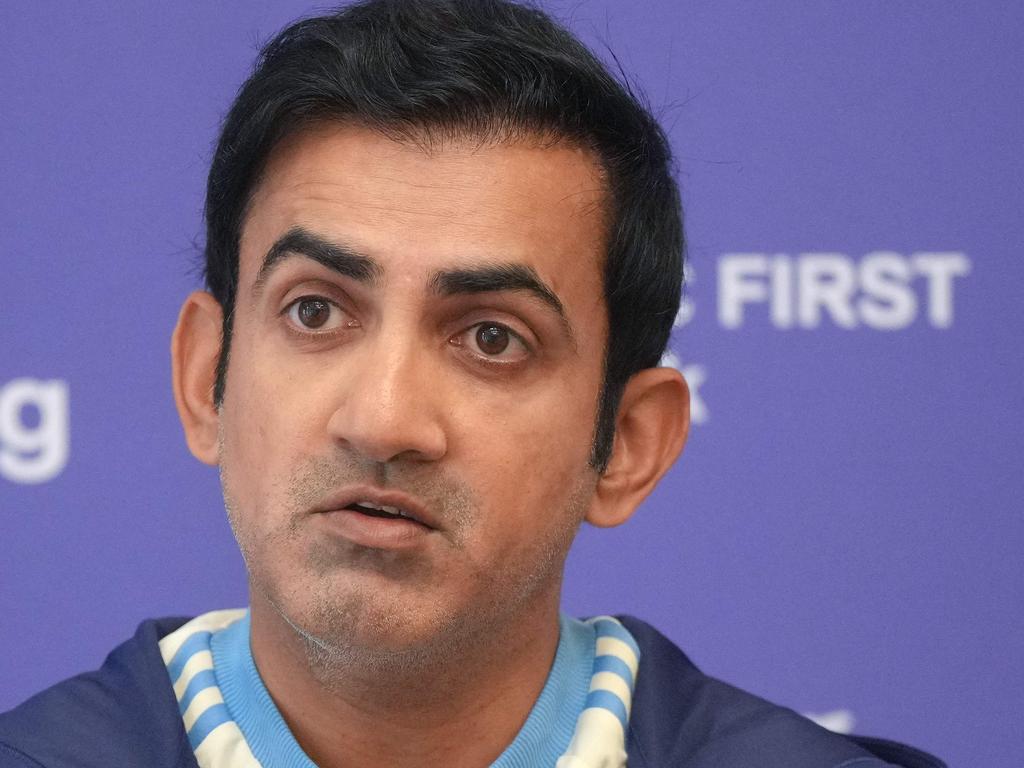 India's cricket head coach Gautam Gambhir’s comments towards Ricky Ponting have come under fire. Picture: AFP