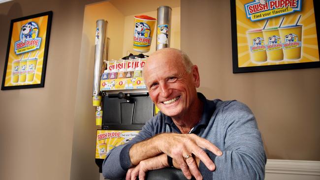 Murray Stafford at Slush Puppie HQ on the Gold Coast in 2010. Pic by Luke Marsden.