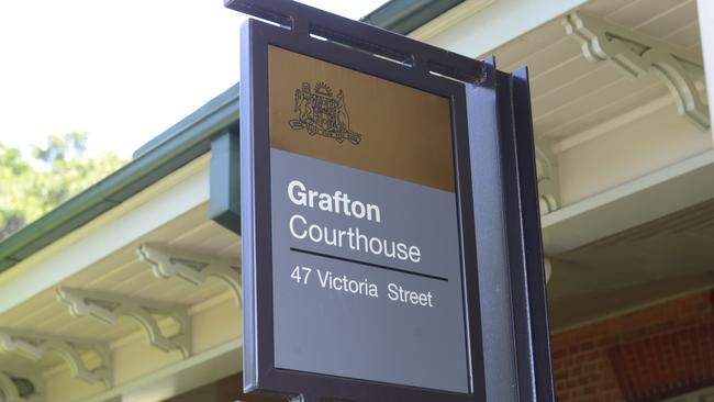 Grafton Courthouse was the scene of an emergency after an alleged offender became violent and aggressive while he was refused bail.