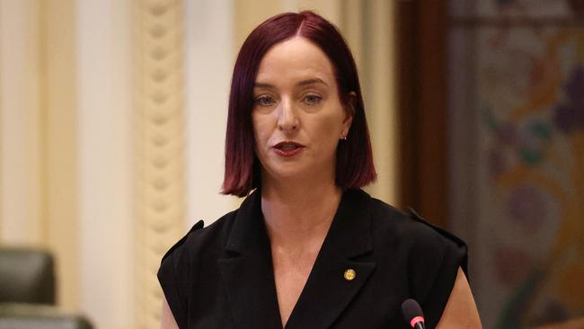 Queensland Assistant Health Minister Brittany Lauga. Picture: Liam Kidston