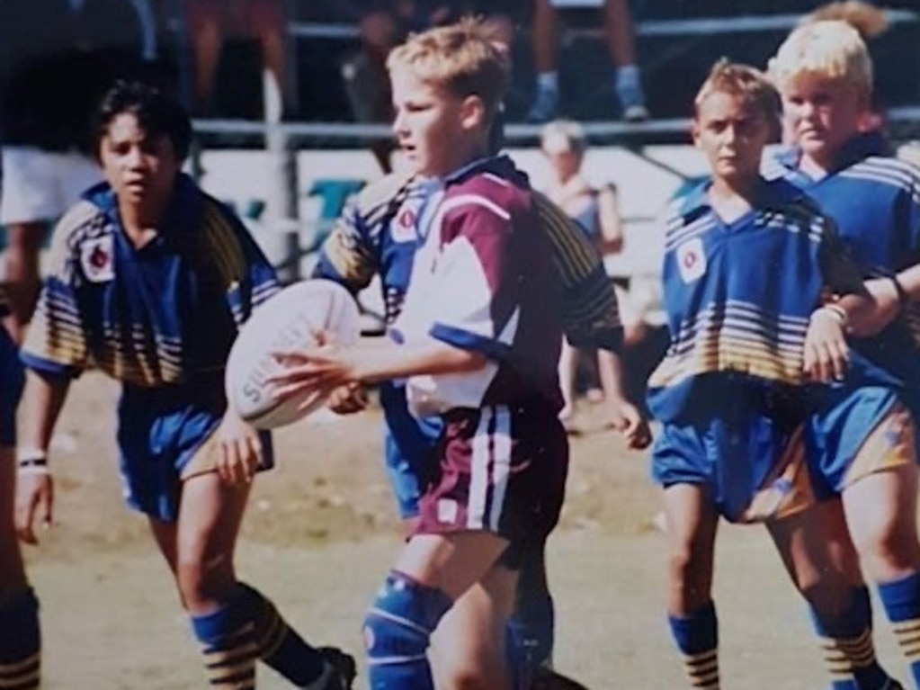 Young Daly Cherry-Evans playing for Mackay. Picture: Supplied