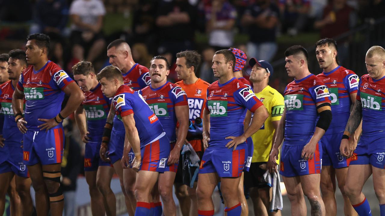 The Knights’ have been accused of having no resilience in defence. (Photo by Ashley Feder/Getty Images)