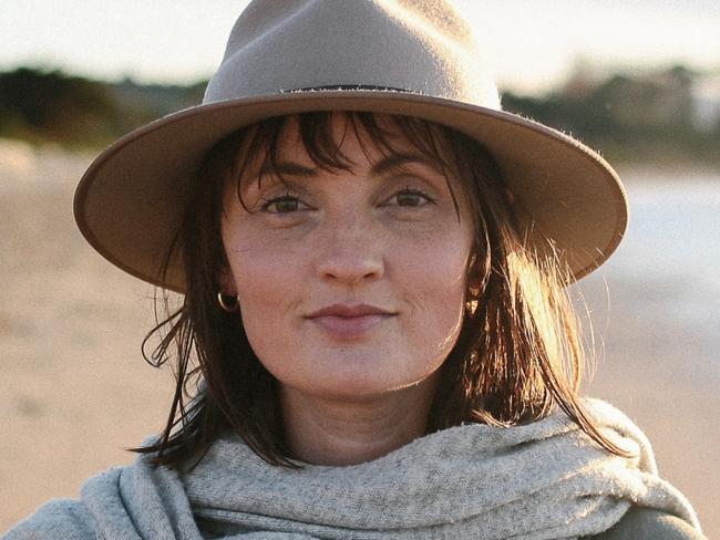 Jodi Wilson, author of Practising Simplicity. For TasWeekend. Picture: Supplied.