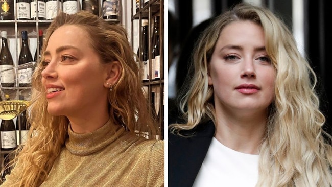 Amber Heard has re-emerged on social media.