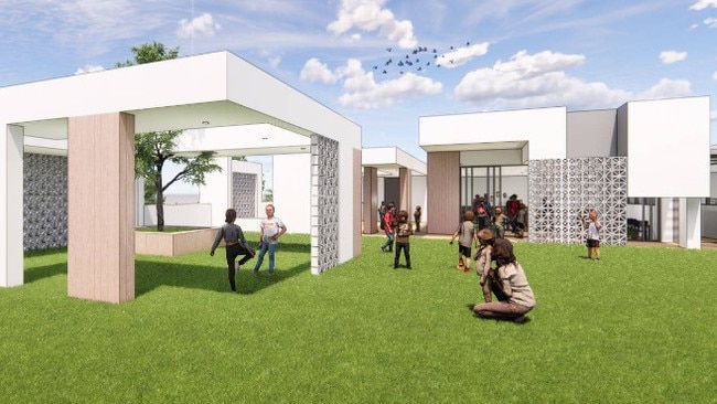 Ezra Family Holdings has submitted an application to the council to build a 595 sqm childcare centre at 46-48 Brisbane St in Mackay. Picture: Contributed