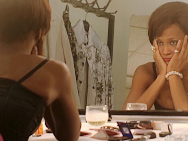 Singer Whitney Houston in a scene from the Whitney: Let Me Be Me documentary 2017