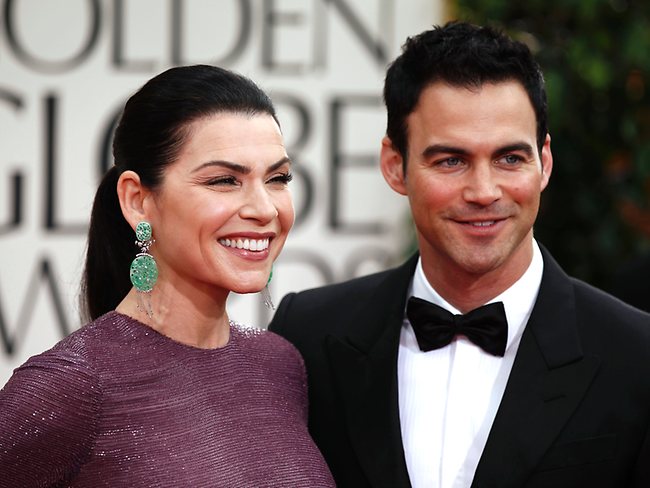 On the Golden Globes red carpet