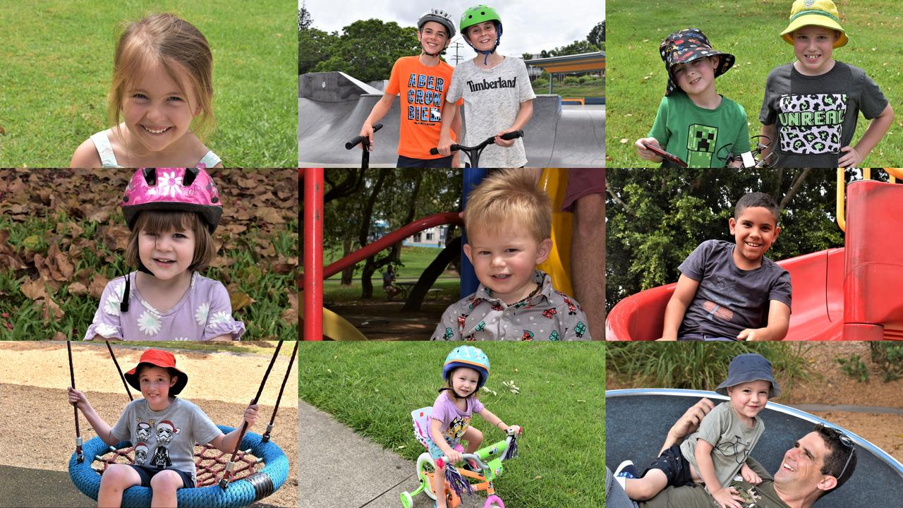 Gympie locals and tourists are enjoying the outdoors these school holidays at Gympie’s awesome parks and playgrounds. Pictures: Kristen Camp