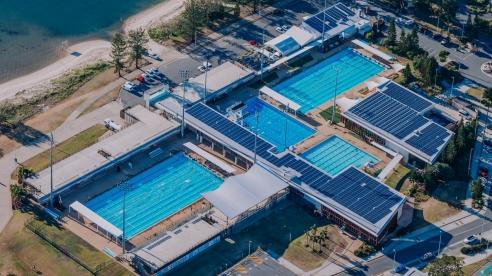 The Gold Coast Aquatic Centre at Southport. Pic: Gold Coast City Council.