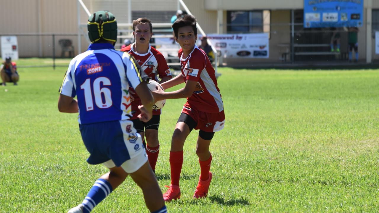 South Burnett v Redcliffe Dolphins U14. Adrian Vowles Cup 2020.