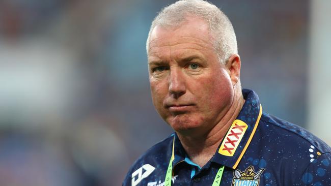 Craig Hodges during his stint as interim coach of the Gold Coast Titans. Picture: Chris Hyde/Getty Images