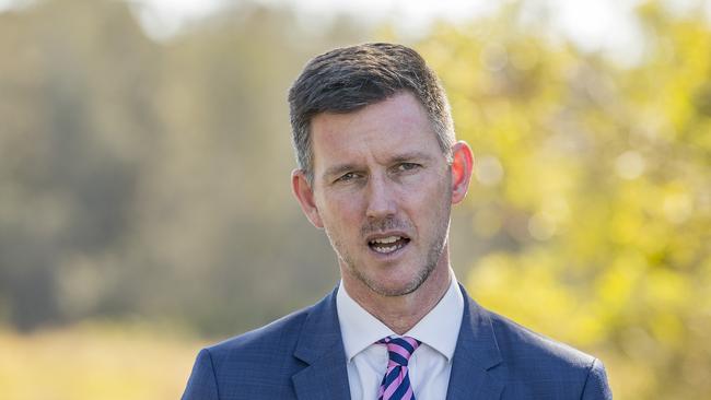 Transport Minister Mark Bailey pointed to a similar crackdown on drunk drivers in the 1970s which led to a massive reduction in fatalities. Picture: Jerad Williams