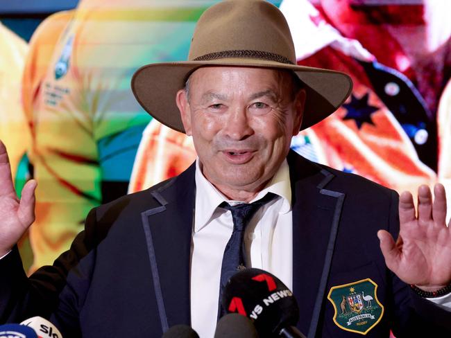 Eddie Jones is returning to Australia for the British and Irish Lions’ tour. Picture: David Gray / AFP