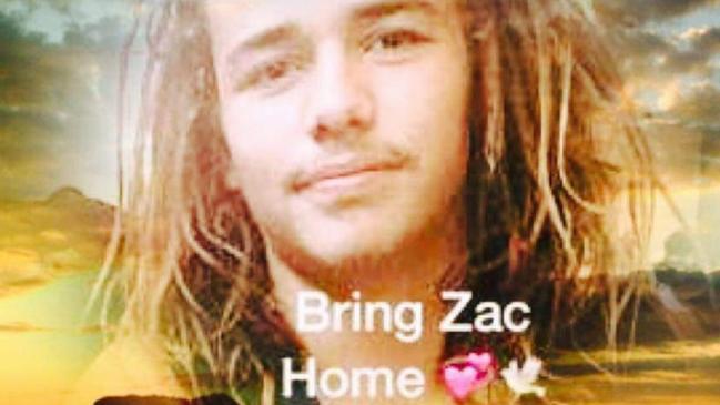 Zac Barnes was last seen in Thornton in November, 2016. He is a missing person. Credit: Facebook