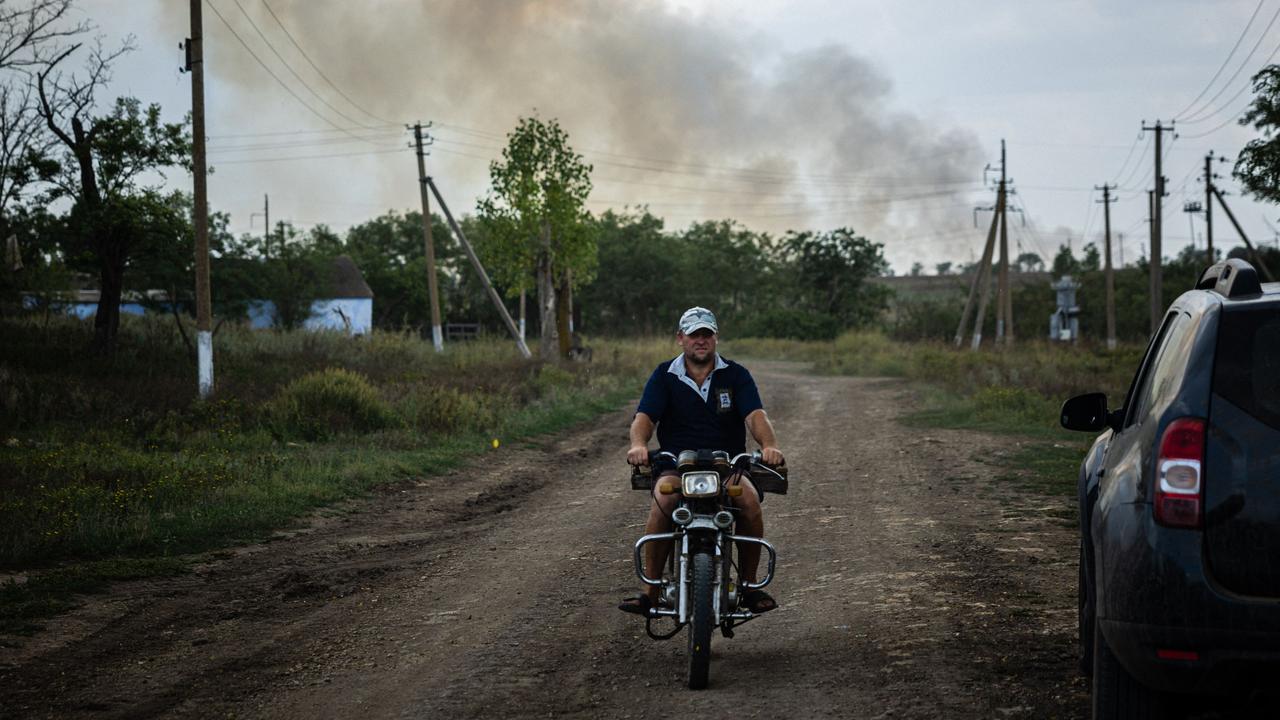 Ukraine has begun a major counteroffensive to retake Kherson city and the southern region of the same name. Picture: AFP