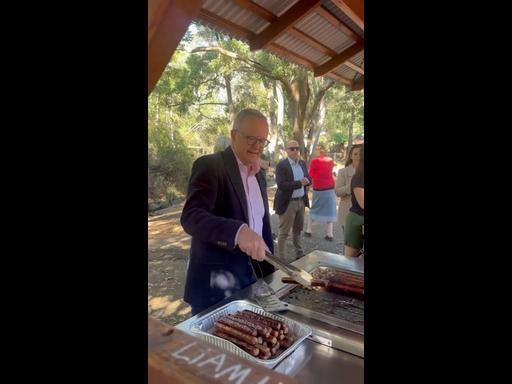 Albo gets on the grill in Launceston