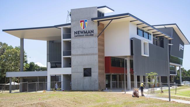 Newman Catholic College in the grounds of JCU Smithfield opened in 2022. Picture: Brian Cassey