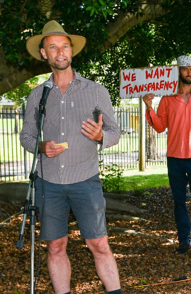 Greens candidate, Lismore councillor Adam Guise. Picture: Cath Piltz