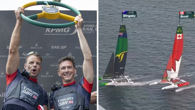 Great Britain beat Australia to win SailGP Sydney.