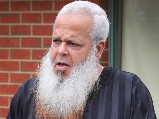 Convicted terrorist Abdul Nacer Benbrika who was recently released from prison at his home in Dallas. Thursday, December 28. 2023. Picture: David Crosling