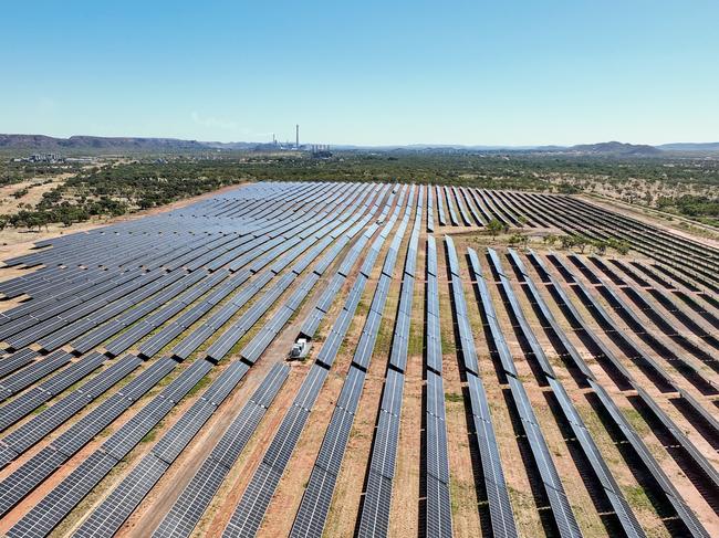 APA Group's solar farm in northern Queensland. Picture: Supplied