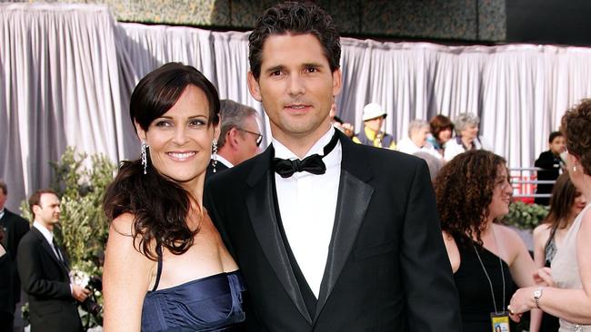 Rebecca and Eric at the Oscars in 2006. Picture: Getty