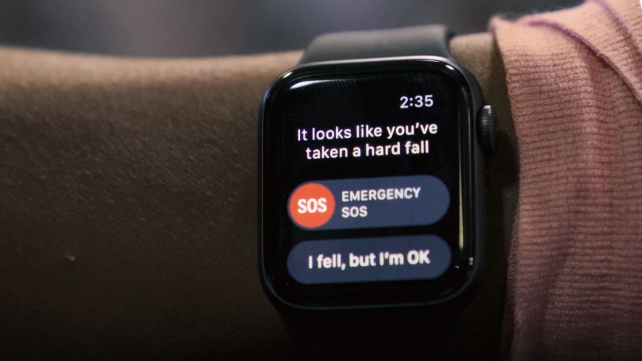 Hard fall alert online apple watch