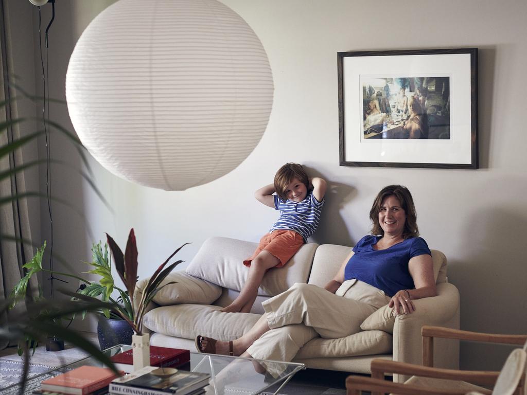 Interior designer Lauren Egan in her Preston home. Picture: Eugene Hyland