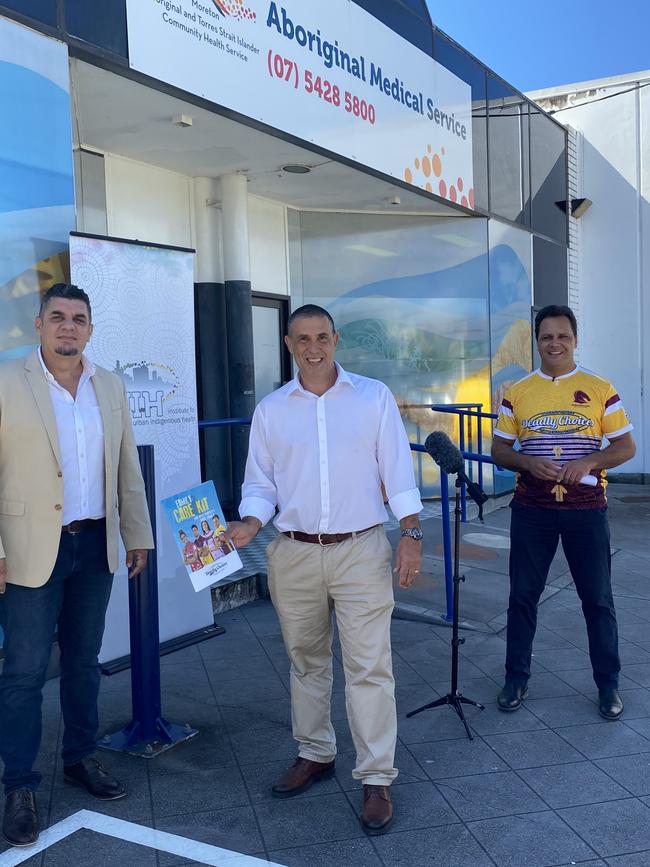 The new indigenous only COVID-19 fever clinic at Caboolture. Photo supplied for Redcliffe Herald