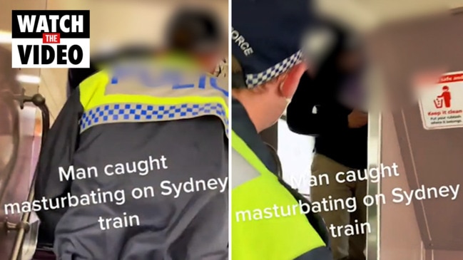 Man caught allegedly performing sex act on NSW train