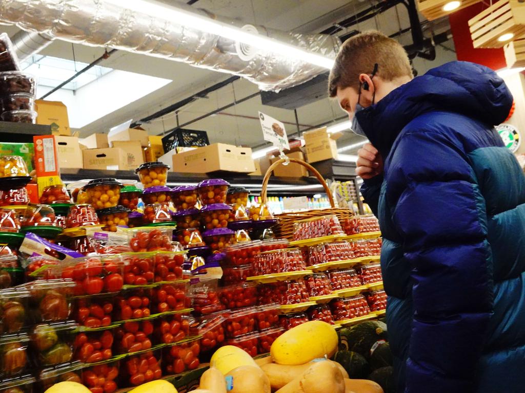 US consumer inflation rose 7.9 per cent in the 12 months to February, the largest rise since 1982, with grocery costs up 8.6 per cent, the biggest year-over-year increase since 1981. Picture: Michael M. Santiago/Getty Images/AFP