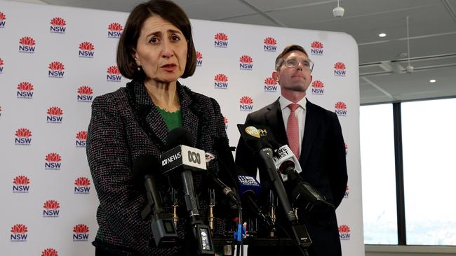 RTBU national secretary Mark Diamond said Dominic Perrottet should go to Gladys Berejiklian for advice. Picture: NCA NewsWire / Dylan Coker