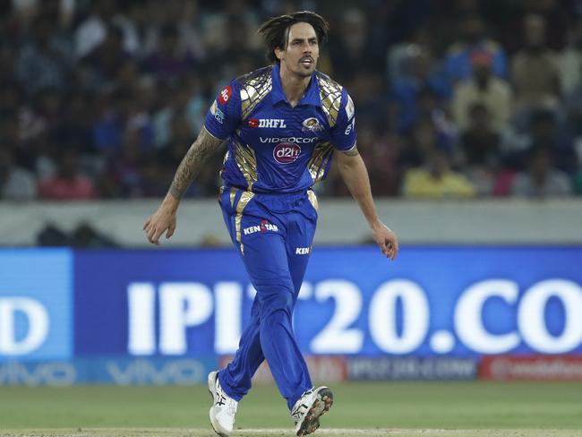 Mumbai Indians' Mitchell Johnson was pivotal in the victory.