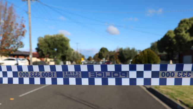 A Toorak woman was taken to hospital after being punched in the face by a group of thugs robbing her apartment complex. Picture: Brendan Beckett