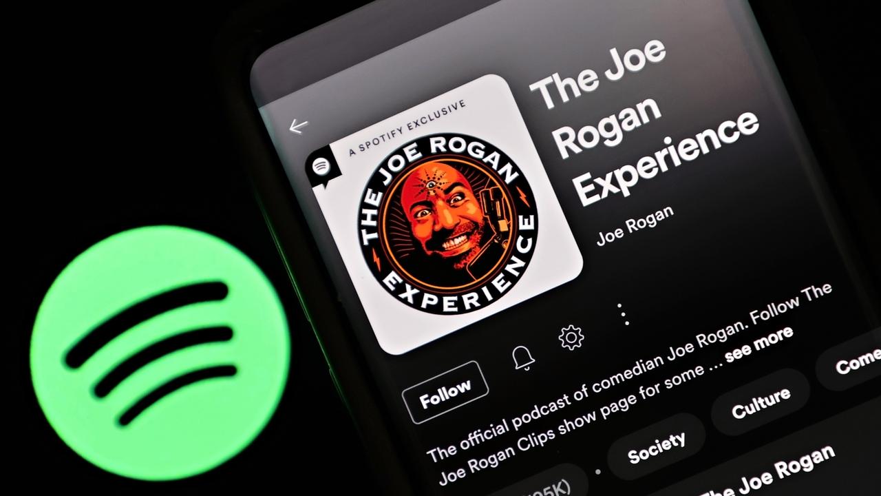 The Joe Rogan Experience was the top podcast both in Australia and around the world. Illustration: Cindy Ord/Getty Images