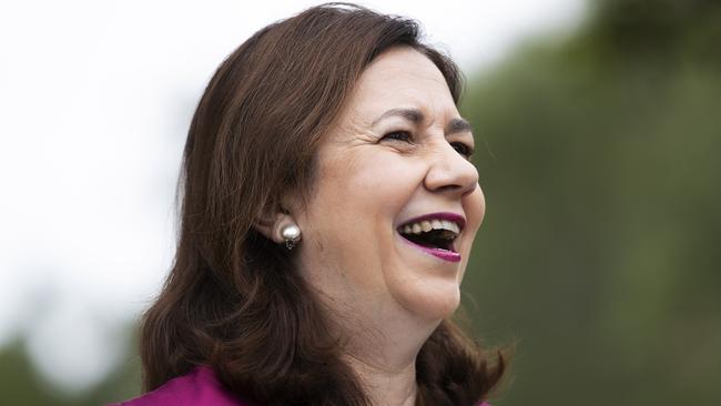 Premier Annastacia Palaszczuk. (News Corp/Attila Csaszar)