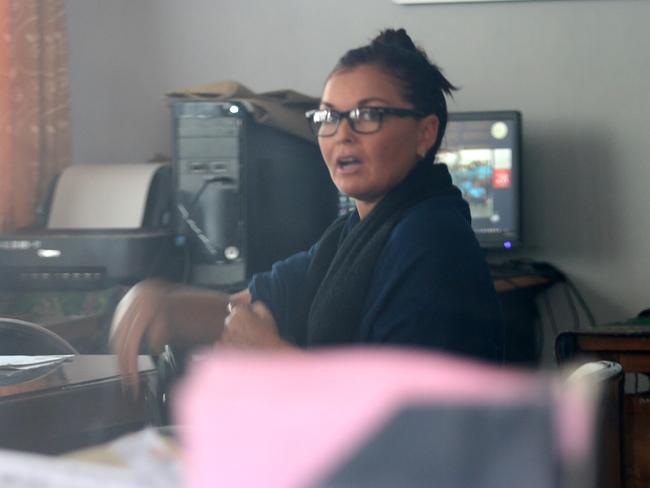 Schapelle Corby pictured at the Parole Board Office for her monthly meeting in Denpasar, Bali, back in 2015. Picture: Lukman S. Bintoro