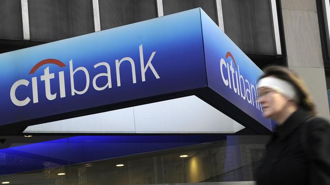 Citi’s Australia and New Zealand consumer banking operations offer deposits, mortgages and credit cards. Picture: AFP