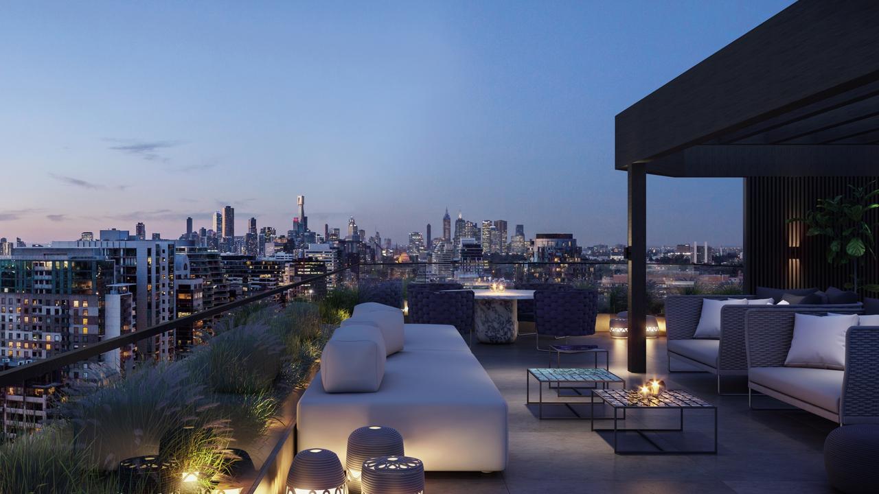 The development’s proximity to Melbourne’s CBD makes it attractive to many elite buyers.